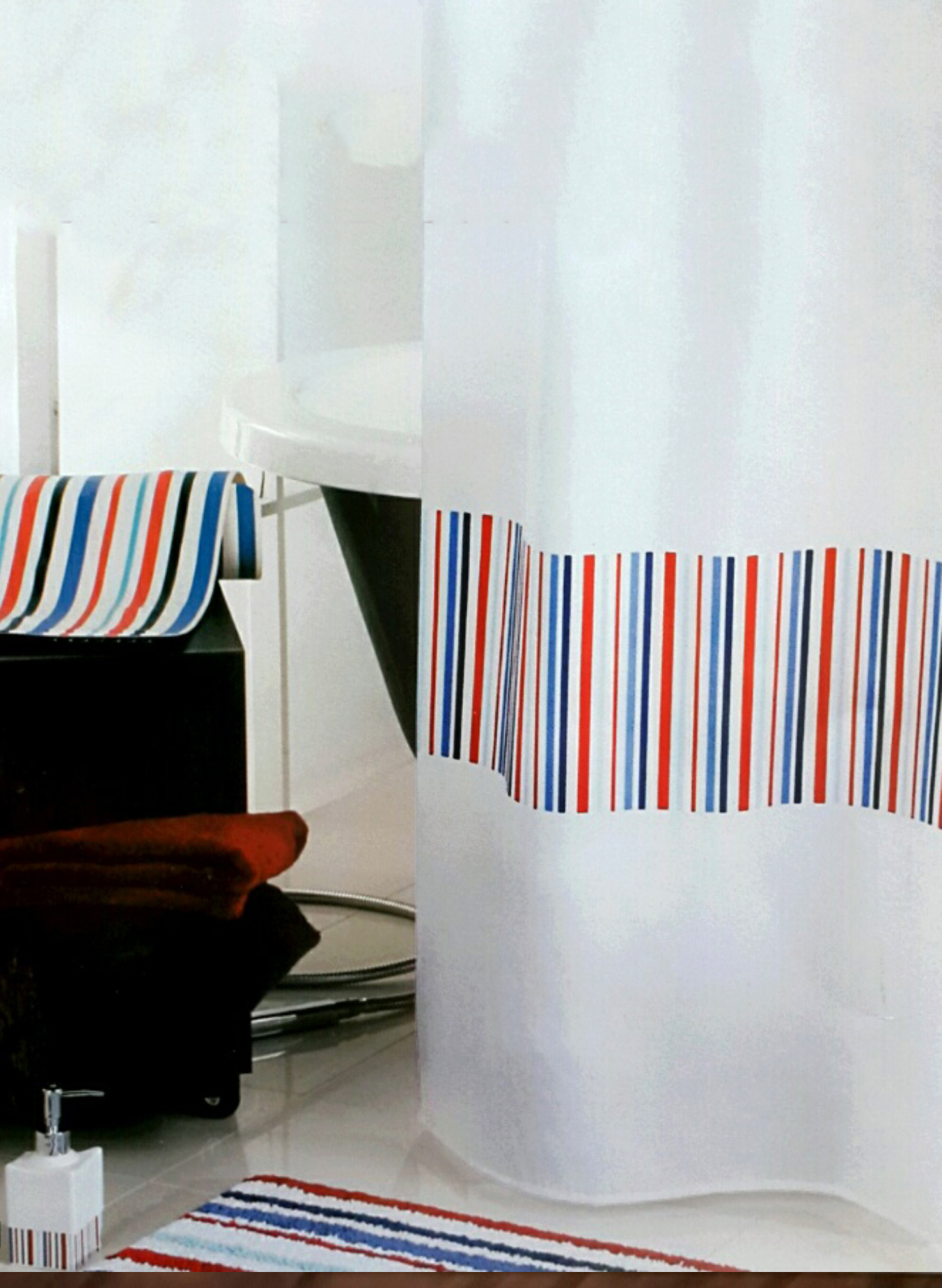 Κουρτίνα Μπάνιου Υφασμάτινη Summer Fun 