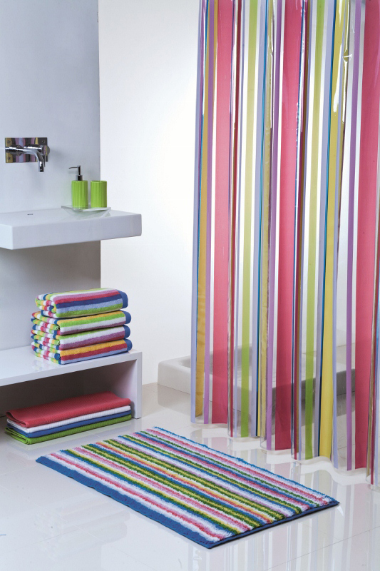 Κουρτίνα Μπάνιου Belize Με Κρίκους