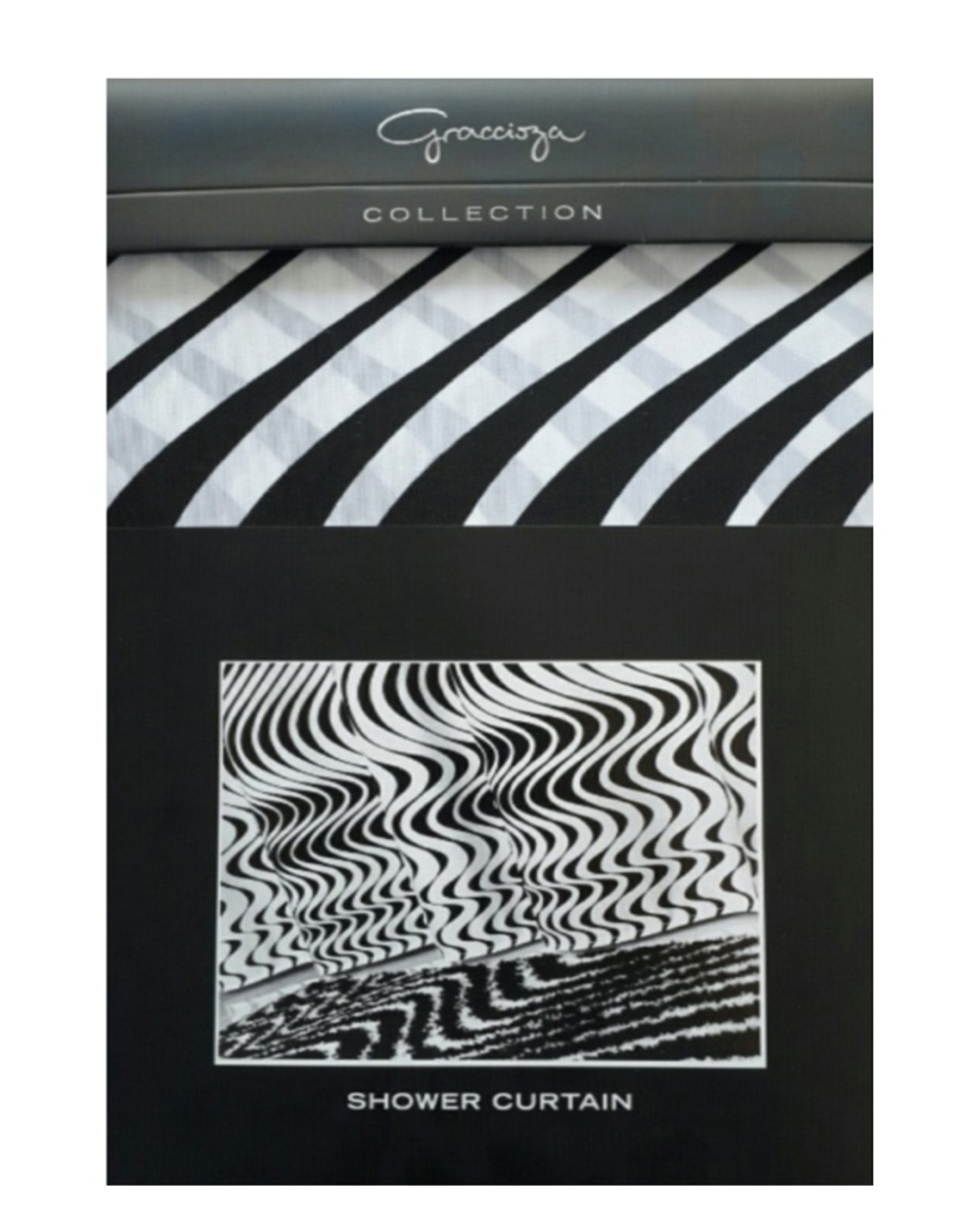 Κουρτίνα Μπάνιου Υφασμάτινη Mirage 