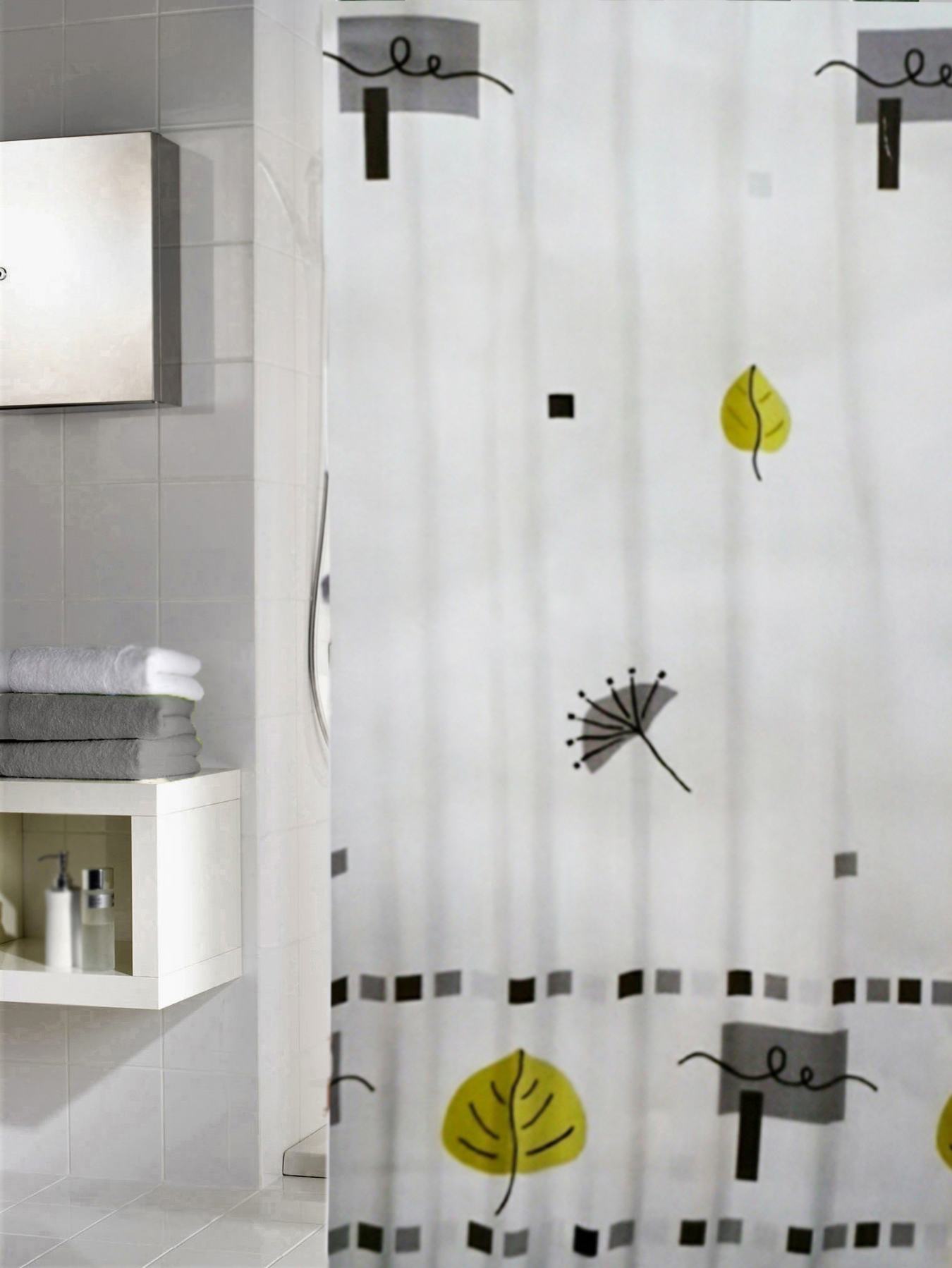 Κουρτίνα Μπάνιου Υφασμάτινη Berlin 