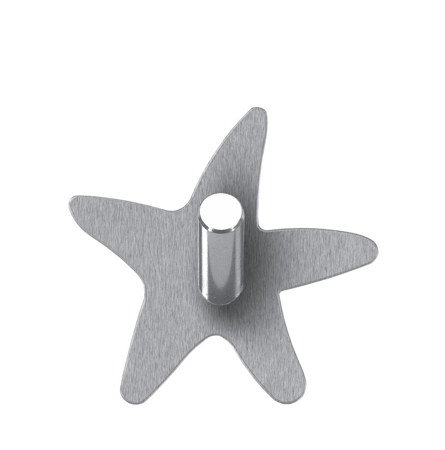 Γάντζοι Πετσετών Star Metal Hooks Σετ 2 τεμαχίων 