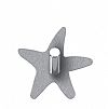 Γάντζοι Πετσετών Star Metal Hooks Σετ 2 τεμαχίων 