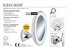 Καθρέπτης Μεγεθυντικός Φωτιζόμενος Flexy Light (Μεγέθυνση x5)