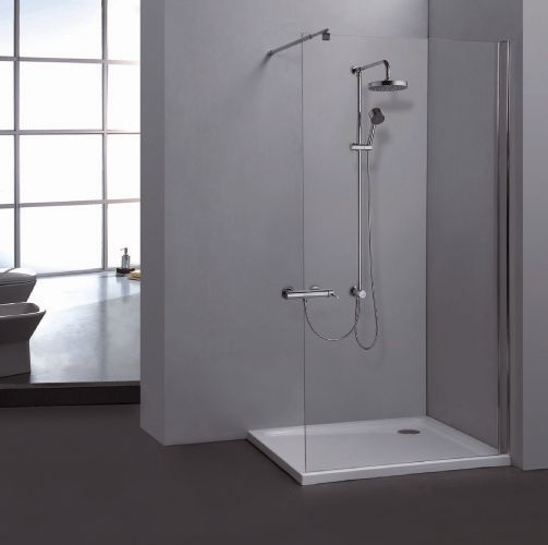 Διαχωριστικό Ντουζιέρας Free I | Κρύσταλλο Διάφανο 6mm