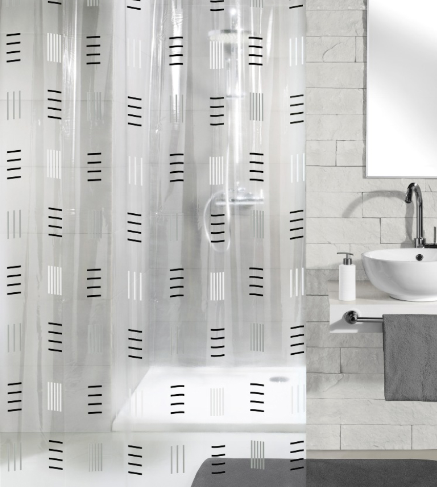 Κουρτίνα Μπάνιου Grafico 