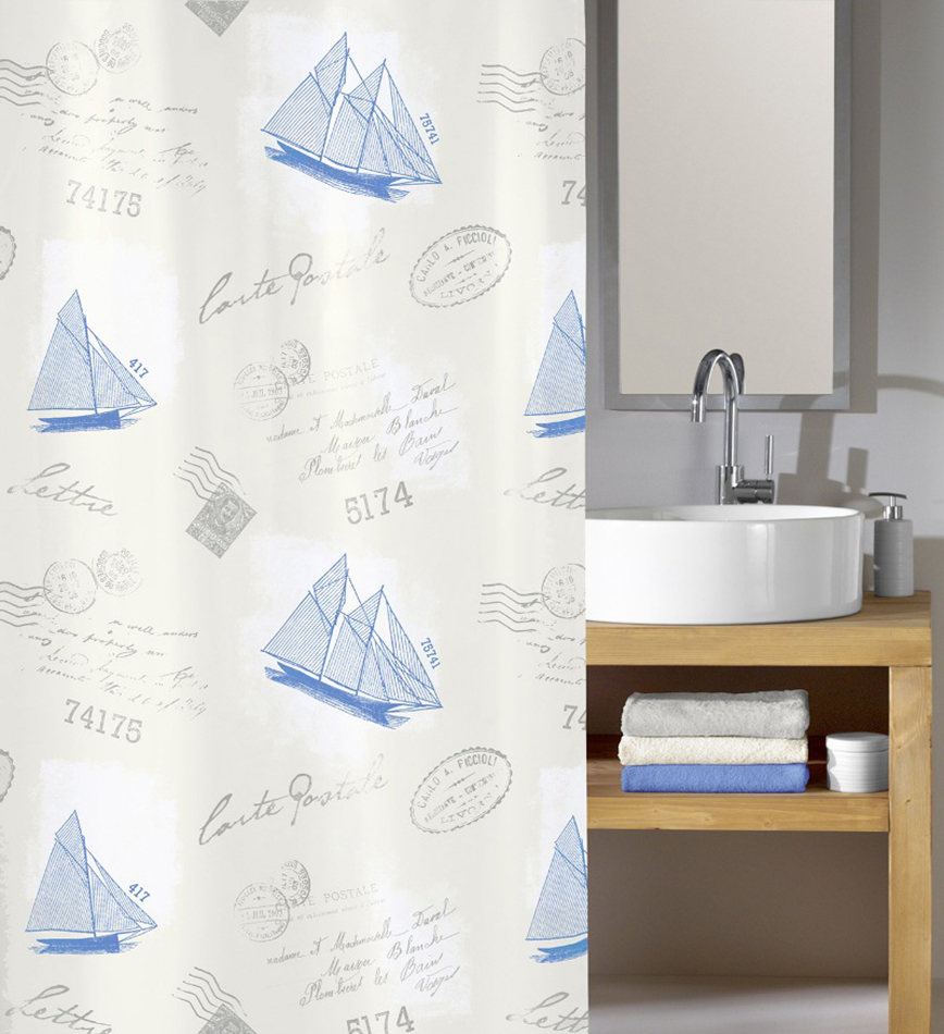Κουρτίνα Μπάνιου Sail Away 