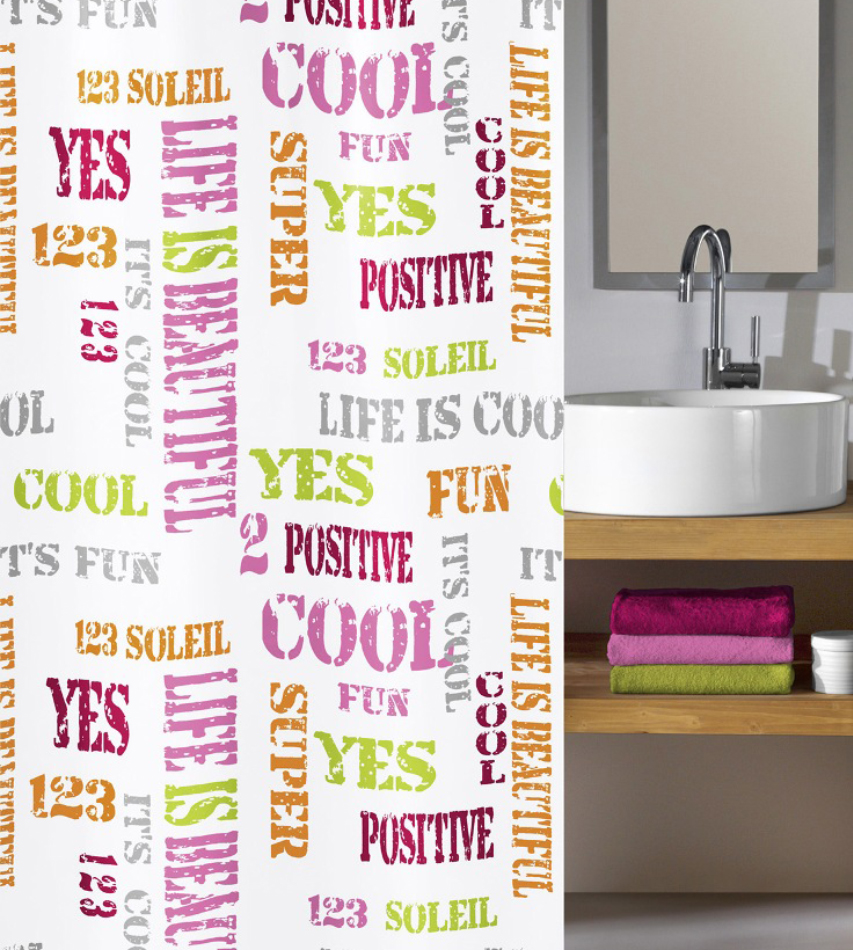 Κουρτίνα Μπάνιου Script 