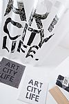 Κουρτίνα Μπάνιου Art City Life 