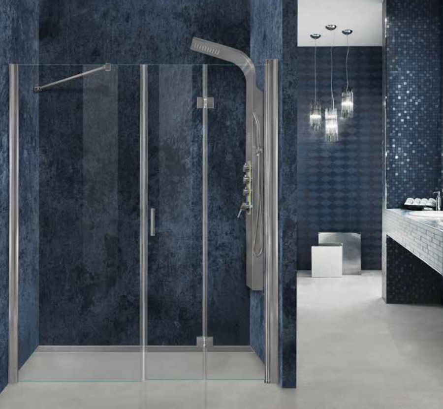 Καμπίνα Τοίχο-Τοίχο Fresh 8 | Κρύσταλλο Διάφανο 6 mm