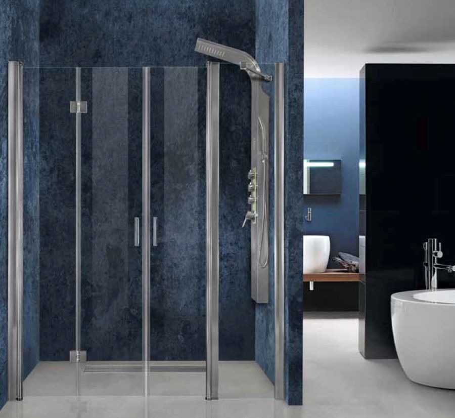 Καμπίνα Τοίχο-Τοίχο Fresh 10 | Κρύσταλλο Διάφανο 6mm