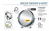 Καθρέπτης Επιτραπέζιος Φωτιζόμενος Bright Mirror Shorty (Μεγέθυνση x5)