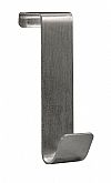 Κρεμάστρα Πόρτας Single Door Hooks Μεταλλική Ανοξείδωτη Σετ 2 τεμαχίων 