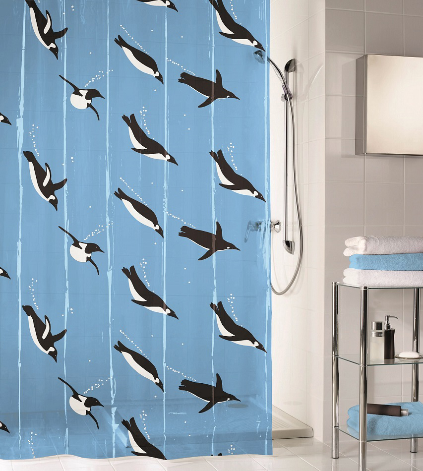 Κουρτίνα Μπάνιου Penguin 