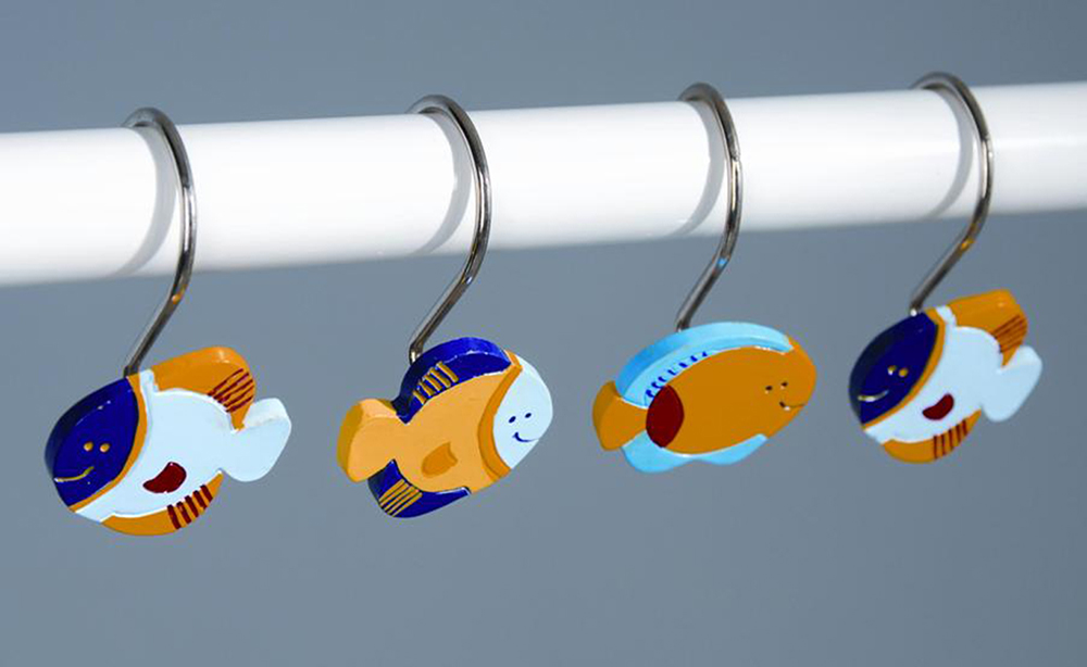 Κρίκοι Κουρτίνας Μπάνιου Fishes