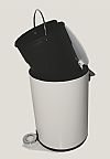 Μεταλλικός Κάδος Απορριμμάτων Waste Bin (3 λίτρα)