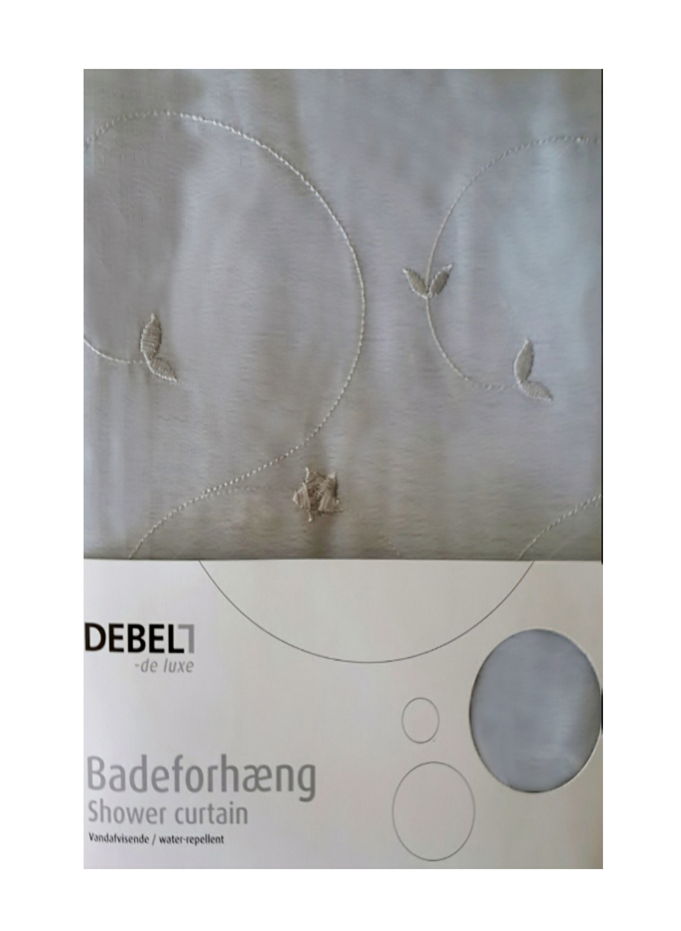 Κουρτίνα Μπάνιου Υφασμάτινη Fleurie 