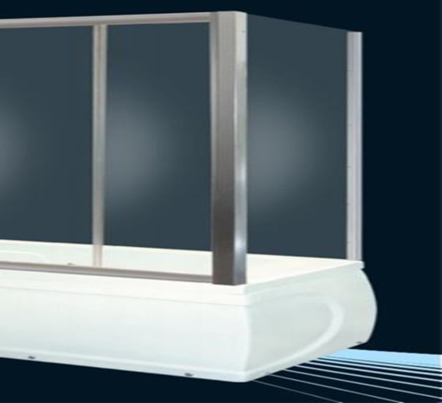 Πάνελ Μπανιέρας Bathtub 60&70 | Κρύσταλλο Διάφανο 6mm