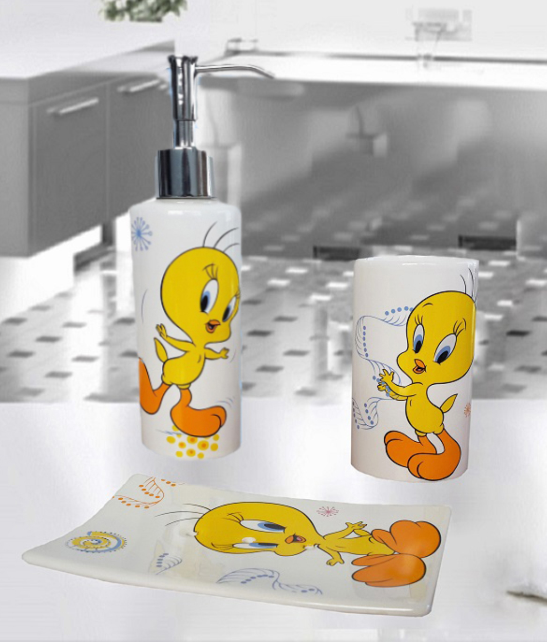 Αξεσουάρ Μπάνιου Tweety 