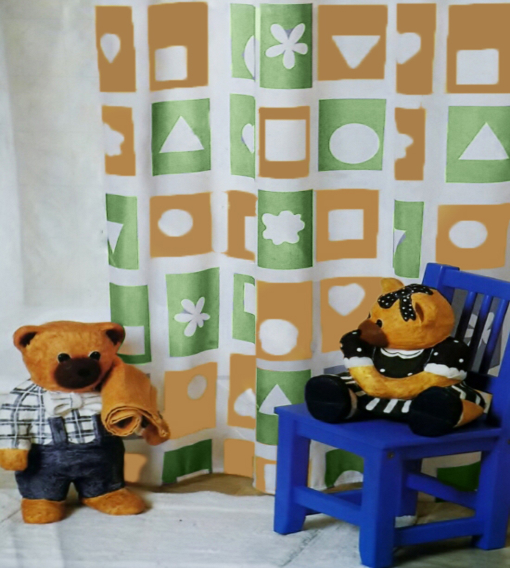 Κουρτίνα Μπάνιου Υφασμάτινη Naif 