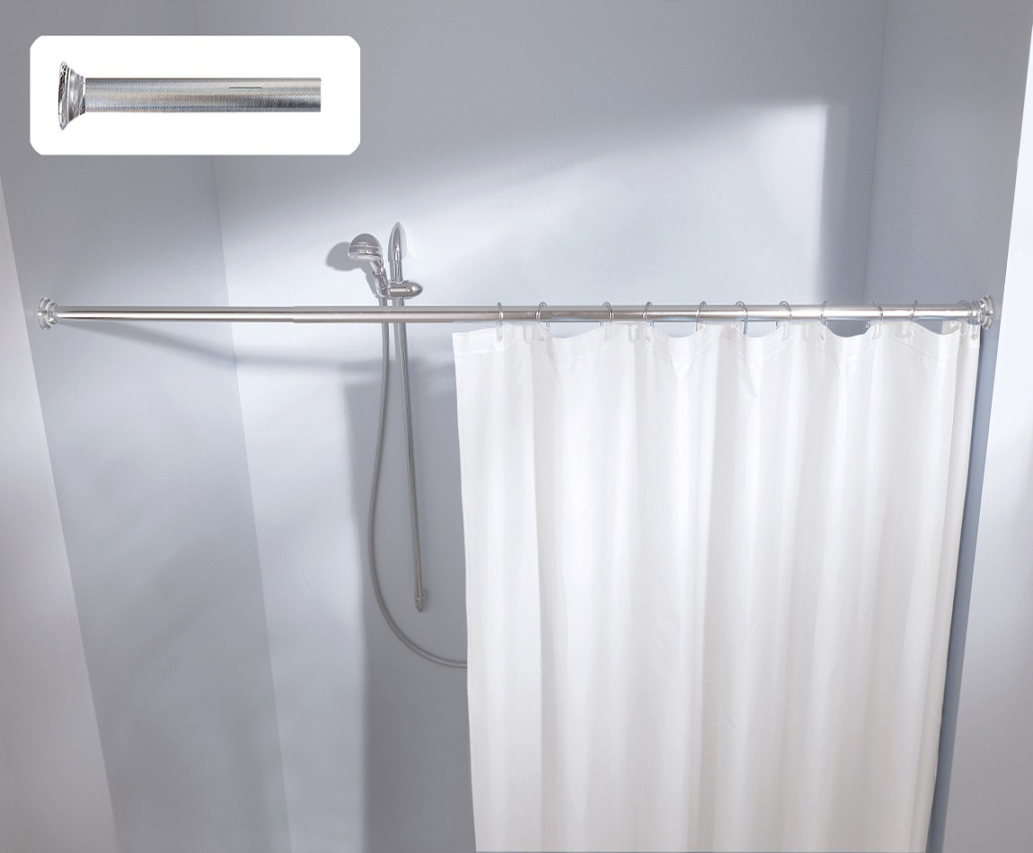 Βραχίονας Μπάνιου Spring Rod Με Ραβδωτή Επιφάνεια (Φ21mm)