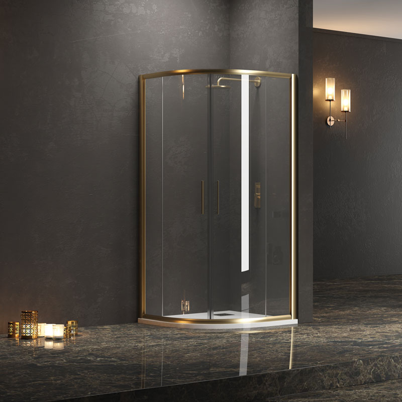 Καμπίνα Μπάνιου Ημικυκλική Efe200 | Κρύσταλλο Διάφανο 5mm 