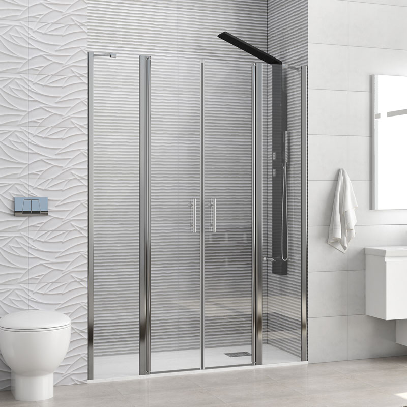 Καμπίνα Μπάνιου Τοίχο-Τοίχο Moντέλο Panex700 | Kρύσταλλο Διάφανο 6mm