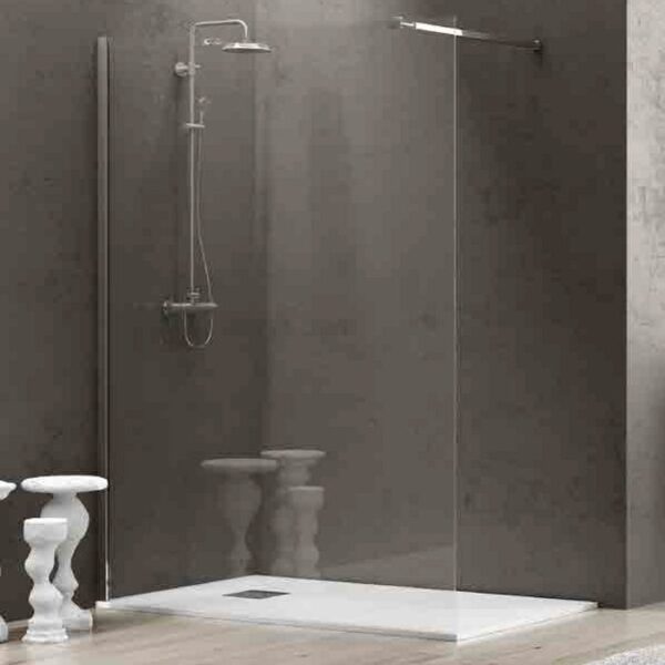 Διαχωριστικό Ντουζιέρας Walkin 1 | Κρύσταλλο Διάφανο 8mm