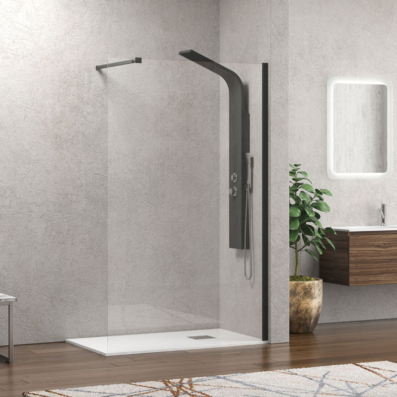 Διαχωριστικό Ντουζιέρας Walkin 1 | Κρύσταλλο Διάφανο 8mm