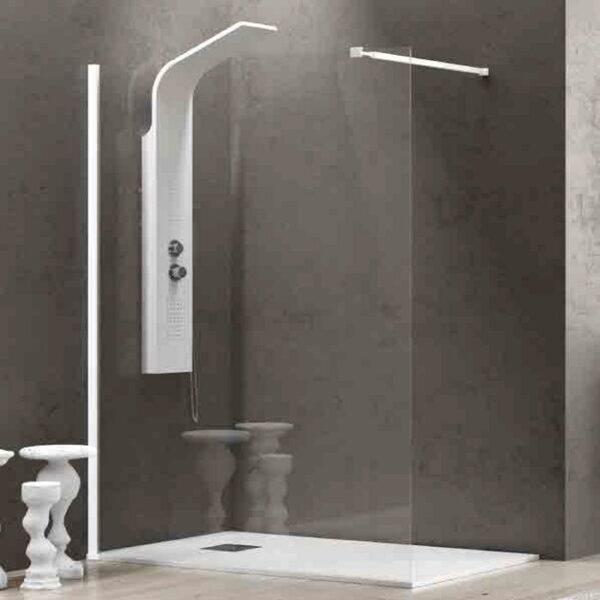 Διαχωριστικό Ντουζιέρας Walkin 1 | Κρύσταλλο Διάφανο 8mm