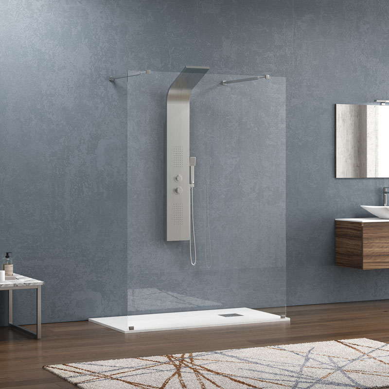 Διαχωριστικό Ντουζιέρας Walkin 3 | Κρύσταλλο Διάφανο 8mm