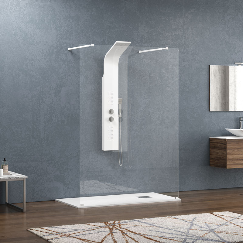 Διαχωριστικό Ντουζιέρας Walkin 3 | Κρύσταλλο Διάφανο 8mm