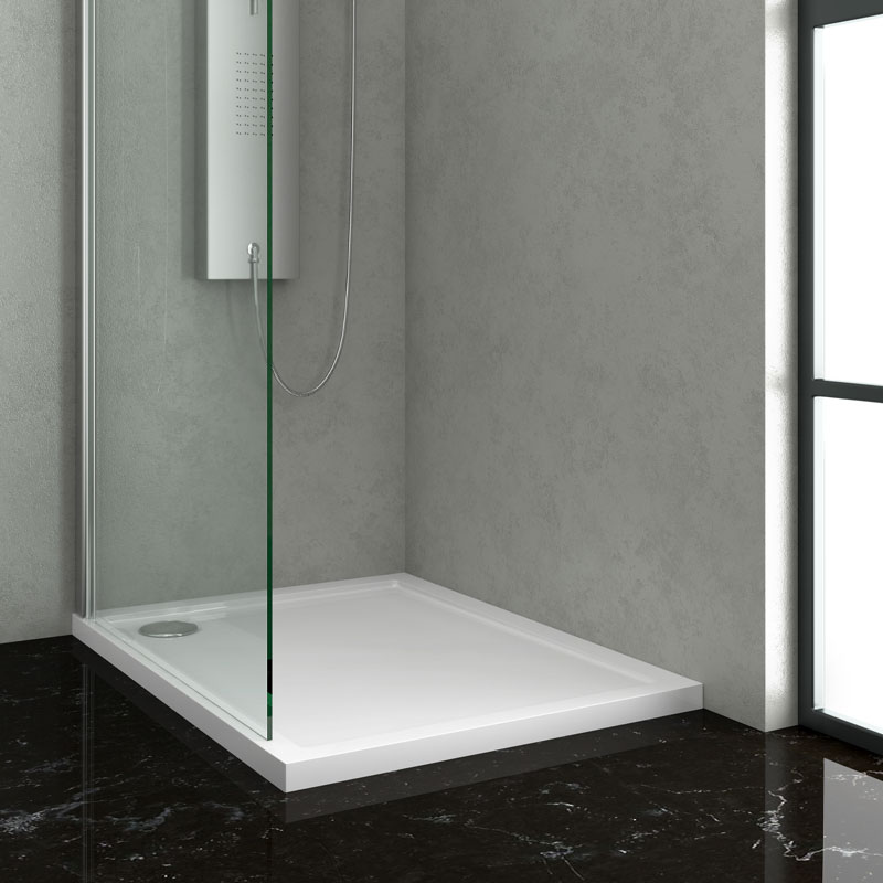Ντουζιέρα Τετράγωνη New Flat