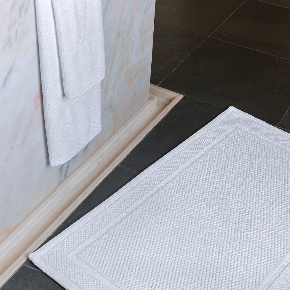 Βαμβακερό Χαλάκι Μπάνιου Bee Waffle