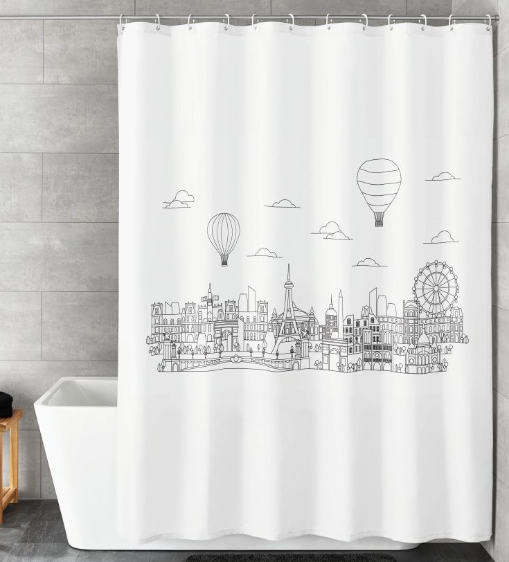 Κουρτίνα Μπάνιου Wonderland