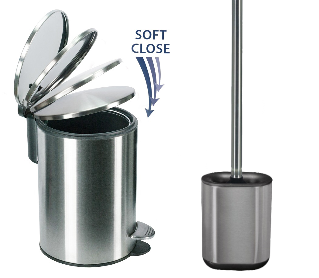 Σετ Καλάθι 3lt με απαλό κλείσιμο & Πιγκάλ Stream