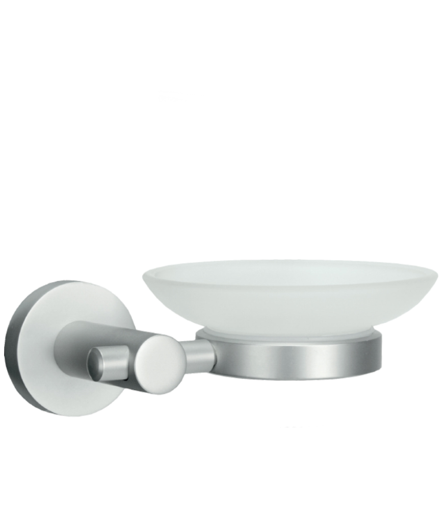 Σαπουνοθήκη Apollo Επιτοίχια Από Αλουμίνιο και Γυαλί