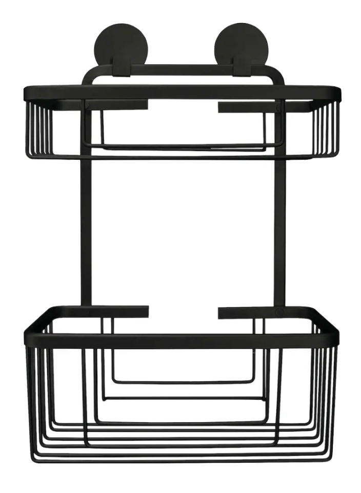 Επιτοίχια Ραφιέρα Rocco Από Αλουμίνιο με 2 Ράφια