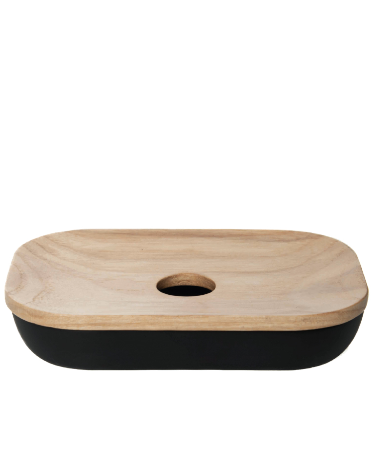 Σαπουνοθήκη Cedro Από Πολυρεσίνη και ξύλο κέδρου