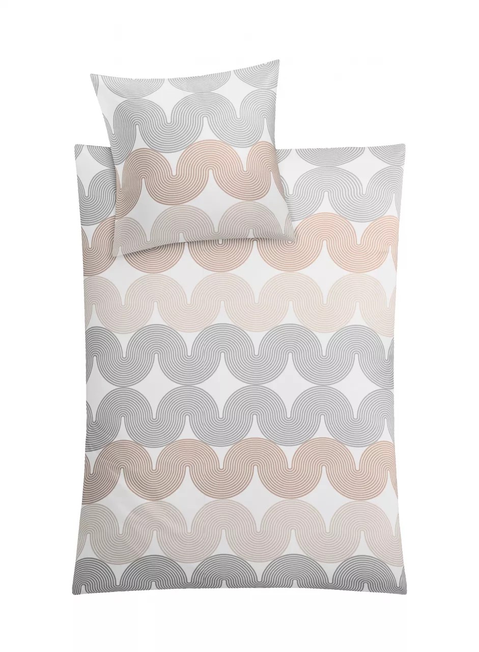 Παπλωματοθήκη & Μαξιλαροθήκη Cascade ΜΑΚΟ ΣΑΤΕΝ 100% ΒΑΜΒΑΚΙ