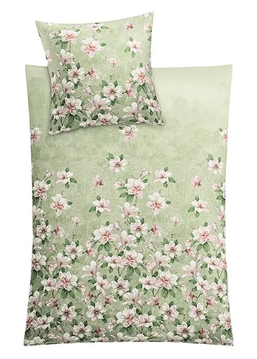 Παπλωματοθήκη & Μαξιλαροθήκη Magnolia ΜΑΚΟ ΣΑΤΕΝ 100% ΒΑΜΒΑΚΙ