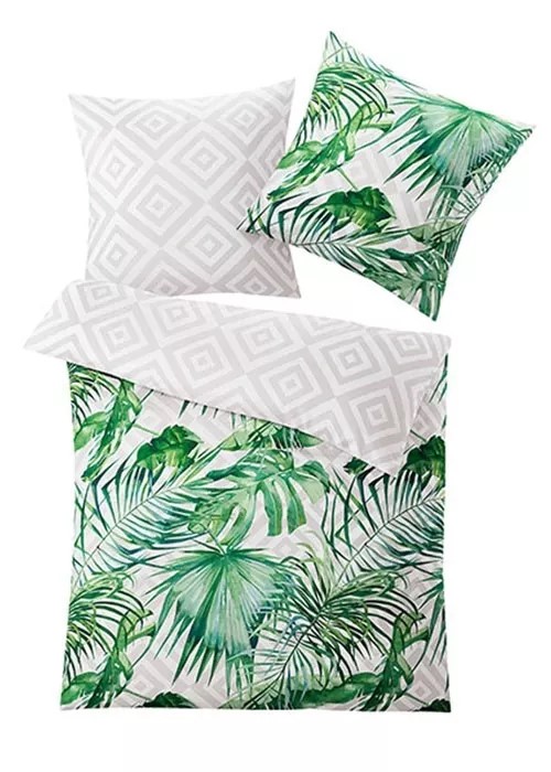 Παπλωματοθήκη & Μαξιλαροθήκη Loria ΜΑΚΟ ΣΑΤΕΝ 100% ΒΑΜΒΑΚΙ