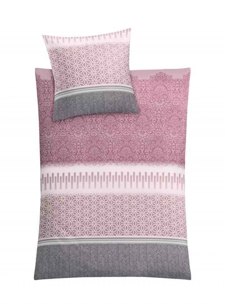 Παπλωματοθήκη & Μαξιλαροθήκη Estrella ΜΑΚΟ ΣΑΤΕΝ 100% ΒΑΜΒΑΚΙ