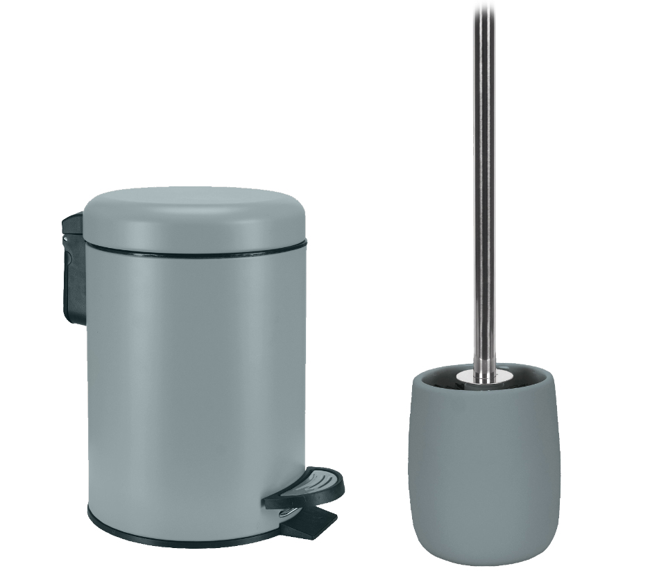 Σετ Καλάθι 3lt & Πιγκάλ Eclipse Gray