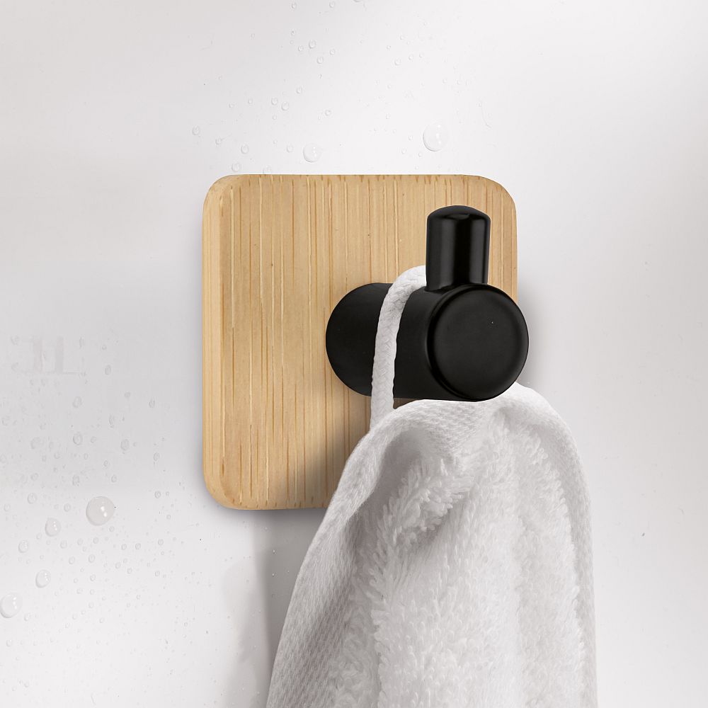 Γάντζος Πετσετών Bamboo Pin One