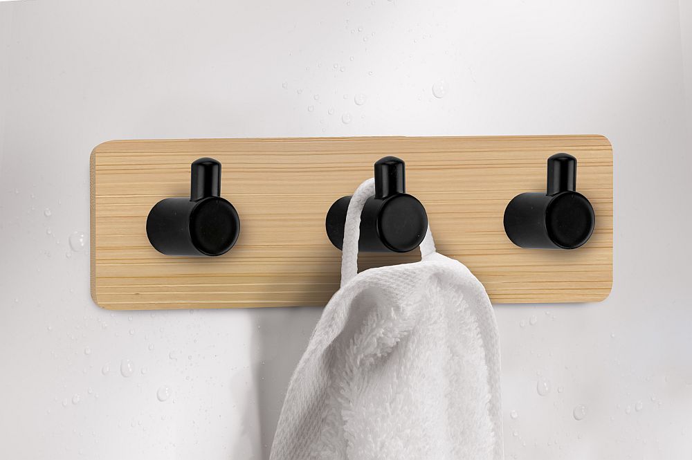 Γάντζος Πετσετών Bamboo Pin Trio