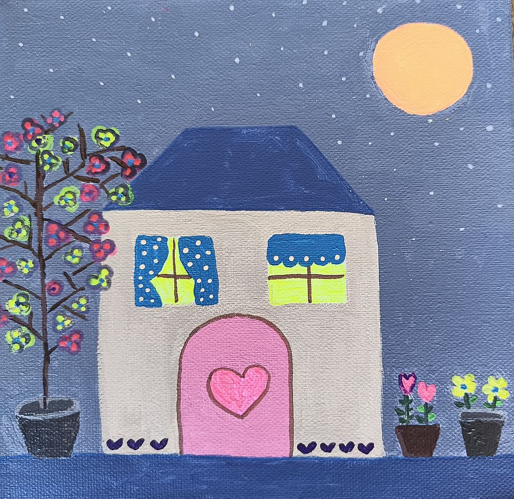 Καδράκι Fluo House